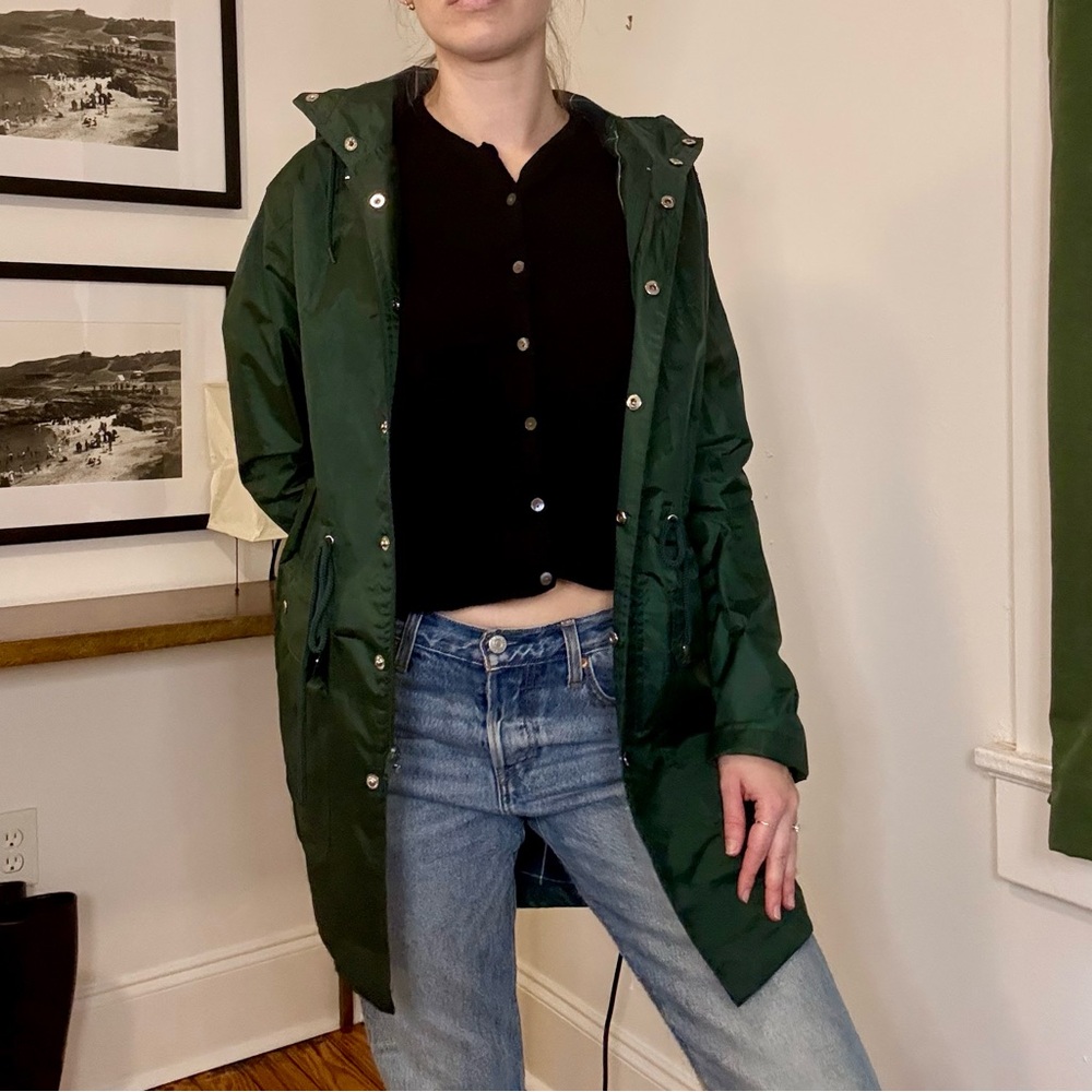 American Apparel Dark Green Utility Jacket